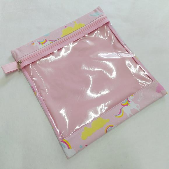 Kit Organizadores Roupa Limpa e Suja - Unicórnio Arco-íris