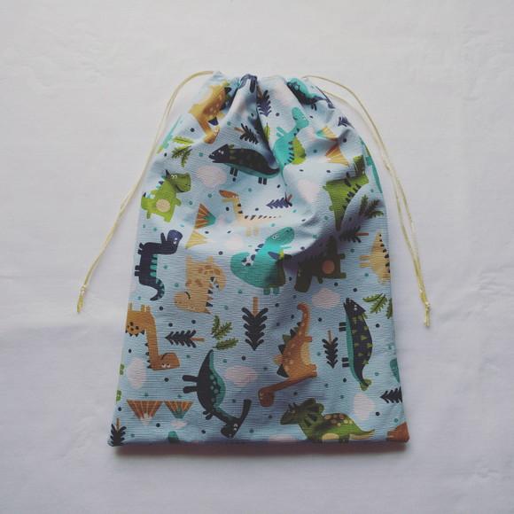 Kit Sacos Impermeáveis para Roupas 28x40 - Dinossauros