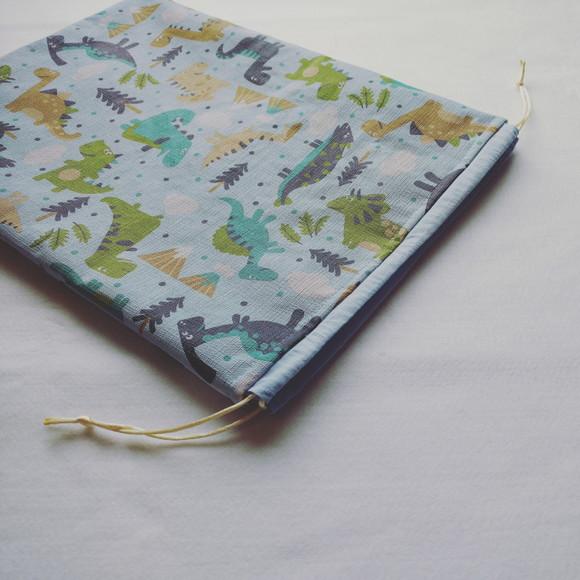 Kit Sacos Impermeáveis para Roupas 28x40 - Dinossauros
