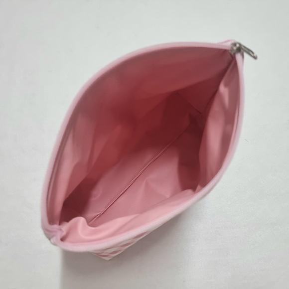 Necessaire Básica - Xadrez Rosa