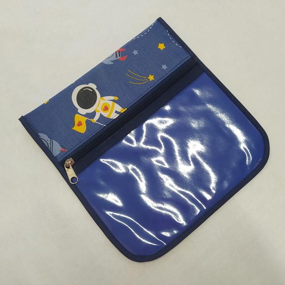 Porta Kit de Higiene - Astronauta, Foguete, Espaço