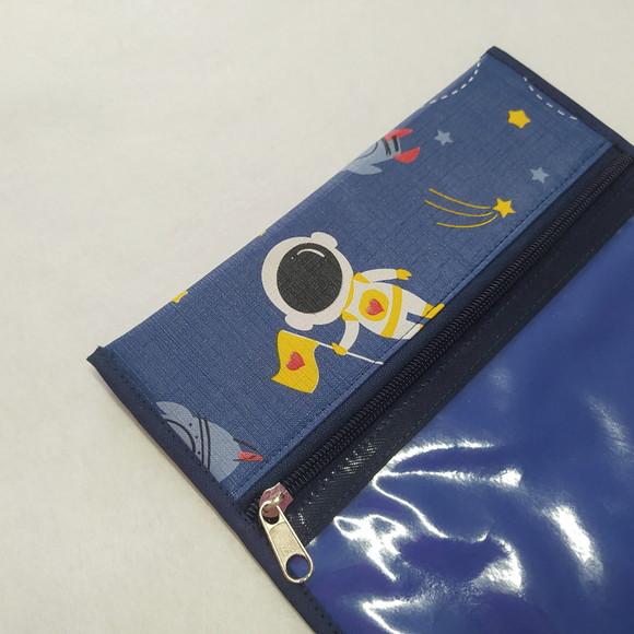 Porta Kit de Higiene - Astronauta, Foguete, Espaço