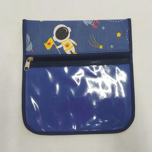 Porta Kit de Higiene - Astronauta, Foguete, Espaço