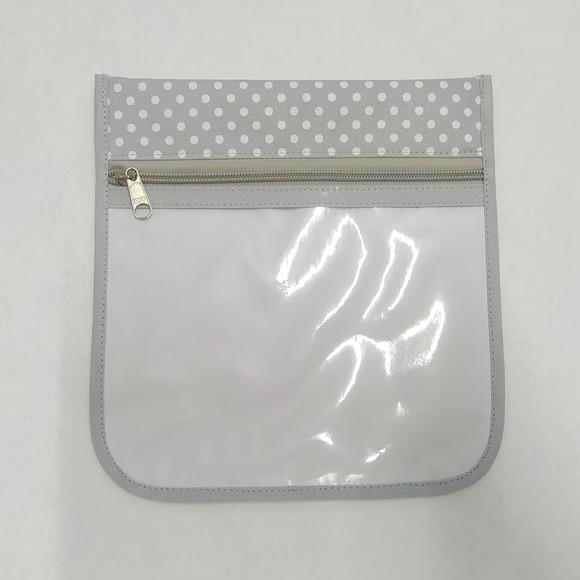 Porta Kit de Higiene - Cinza Poá