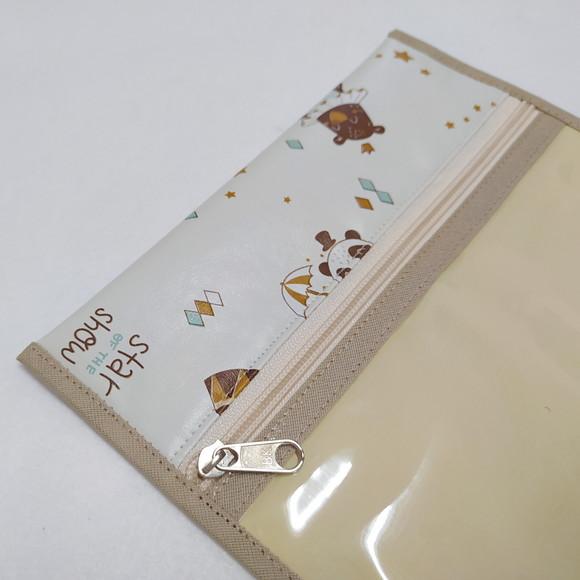 Porta Kit de Higiene - Circo dos Animais Retrô