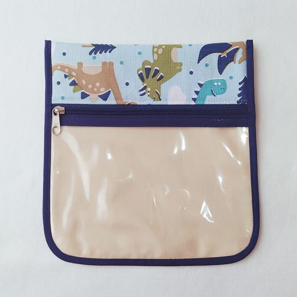 Porta Kit de Higiene - Dinossauros