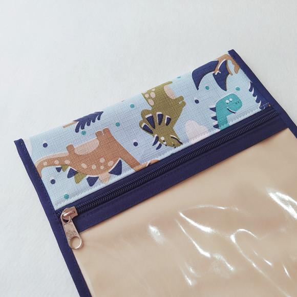 Porta Kit de Higiene - Dinossauros