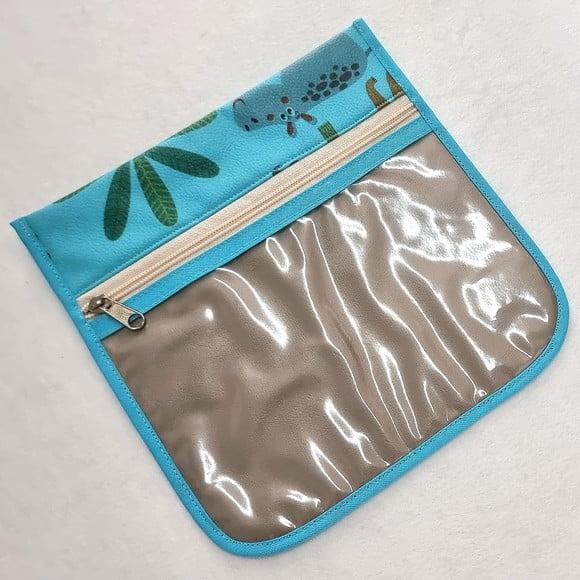 Porta Kit de Higiene - Safari Turquesa