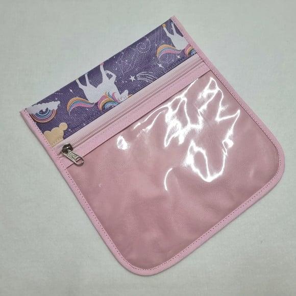 Porta Kit de Higiene - Unicórnio Roxo
