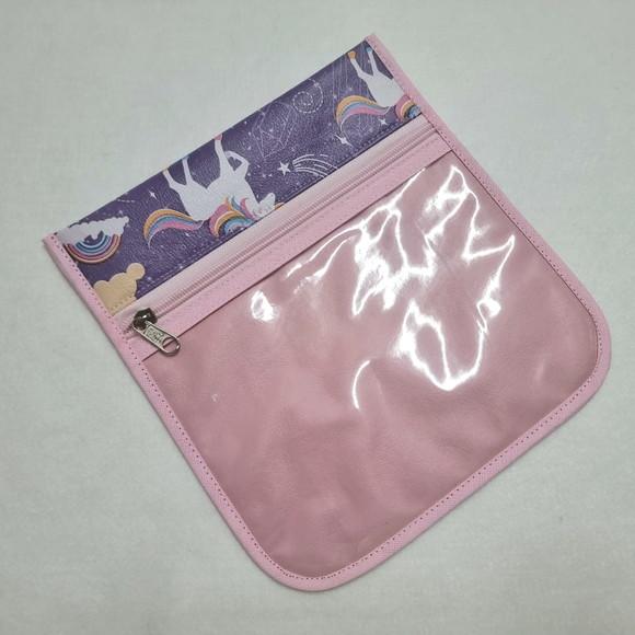 Saco Impermeável + Necessaire + Porta Higiene - Unicornio