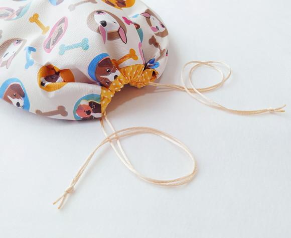 Saco Impermeável para Roupas 28x40 - Cachorrinhos