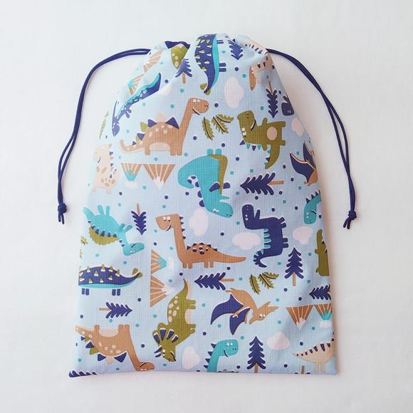 Saco Impermeável para Roupas 28x40 - Dinossauros