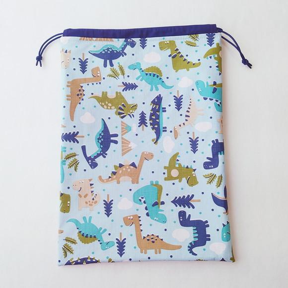 Saco Impermeável para Roupas 28x40 - Dinossauros