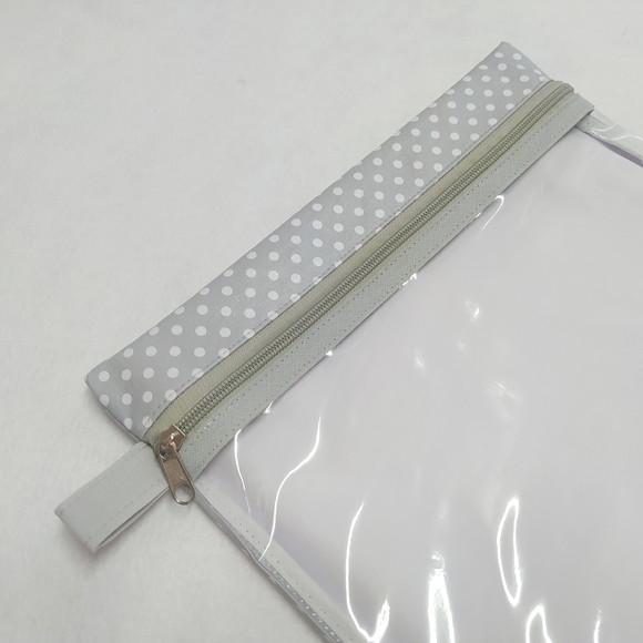 Saquinho Organizador Roupa Limpa - Cinza Poá