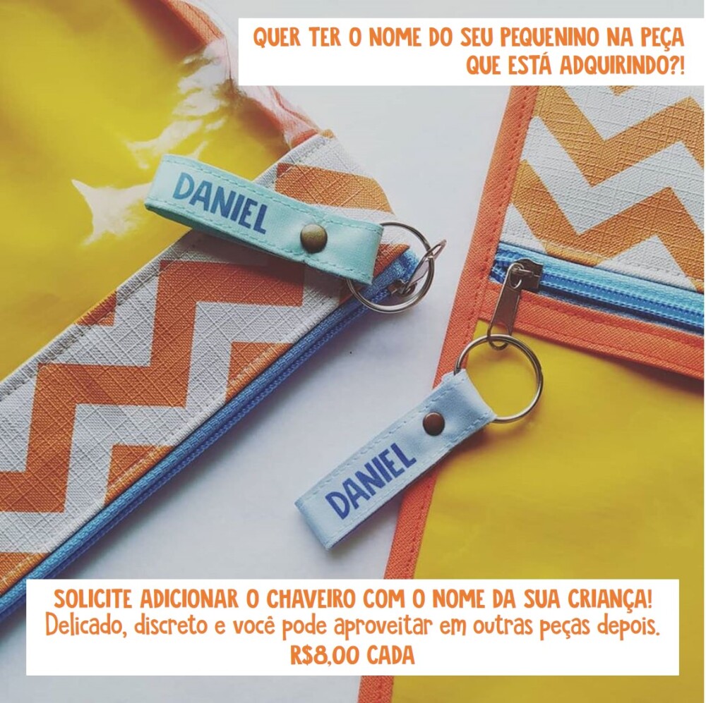 Necessaire Porta Fraldas e Lenço Umedecido - Cinza Poá