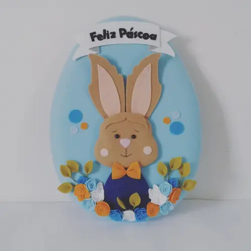 Guirlanda Sr. Coelhinho da Páscoa – Decoração de Páscoa