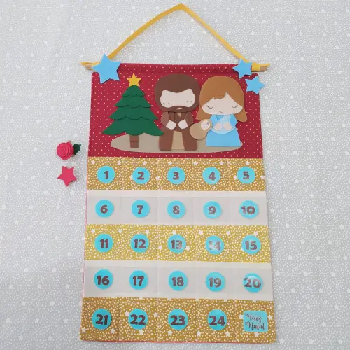 Calendário de Natal ou Advento Poá - Sagrada Família