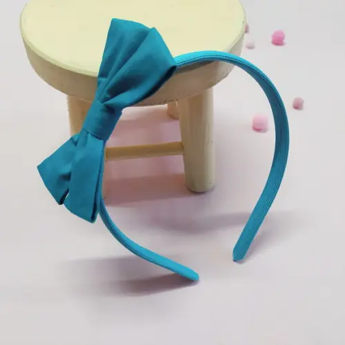 Tiara com Laço Libélula Verde