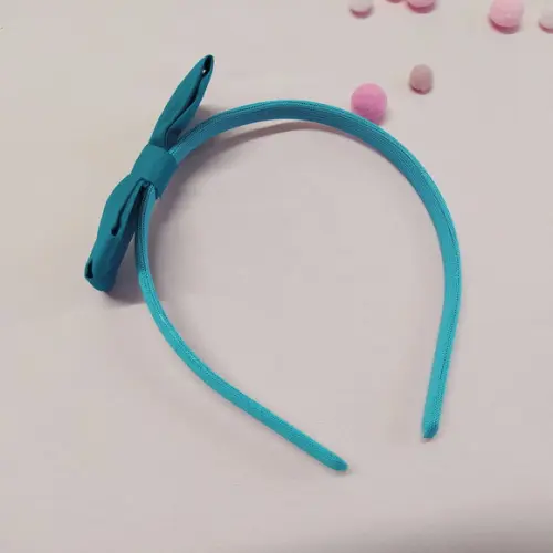 Tiara com Laço Libélula Verde