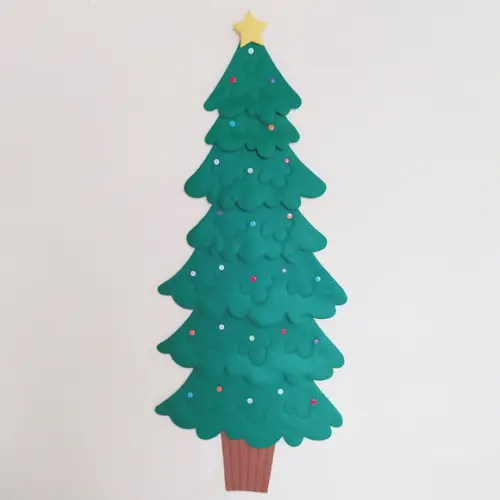 Árvore de Natal Interativa de Feltro Montessori 1,60m