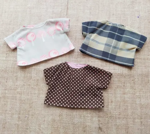 Boneca de Pano Flor  Troca de Roupa + Roupas Extras
