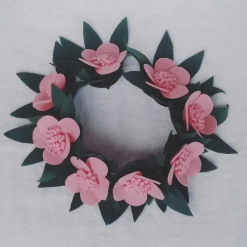 Coroa de Flores Estilo Moana