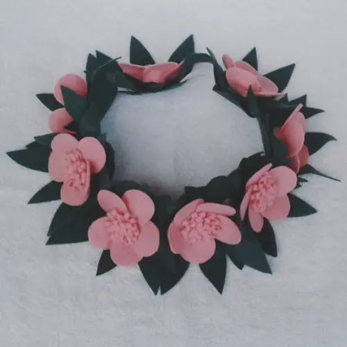 Coroa de Flores Estilo Moana