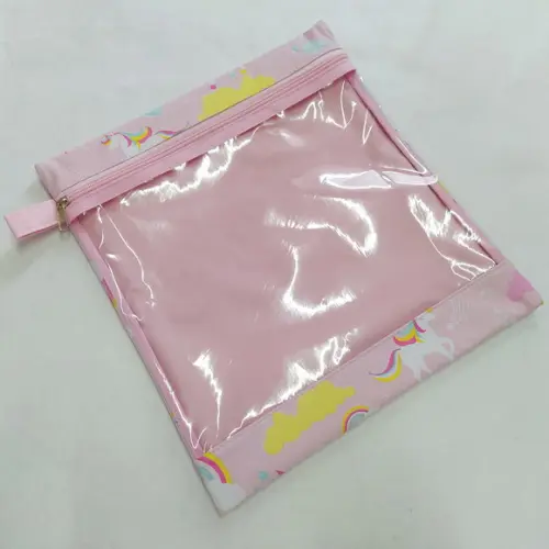 Kit Creche Escolinha para Organização - Unicórnio Rosa