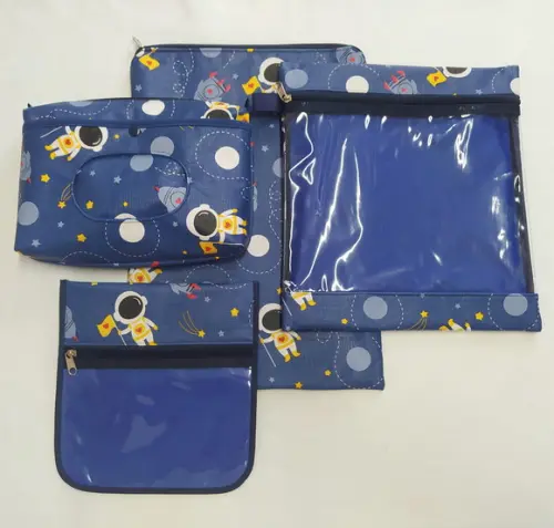 Kit Escolinha Creche para Organização - Astronauta, Foguete