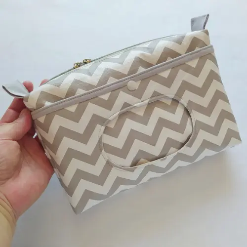 Kit Escolinha Creche para Organização - Chevron Cinza