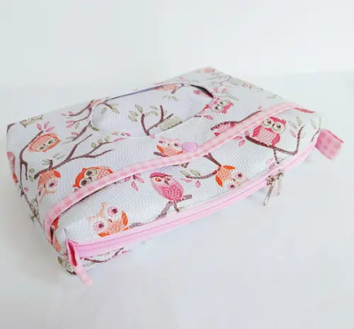 Kit Organização Bolsa do Bebê Maternidade - Corujinhas