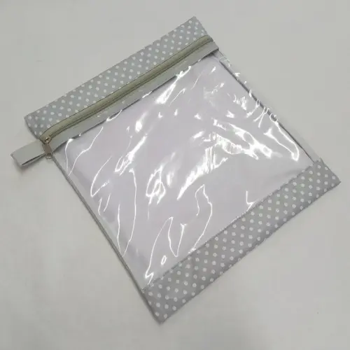 Kit Organizadores Roupa Limpa e Suja - Cinza Poá