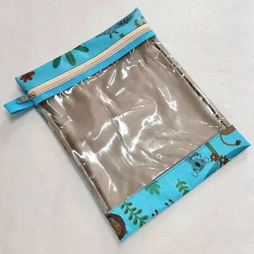Kit Organizadores Roupa Limpa e Suja - Safari Turquesa