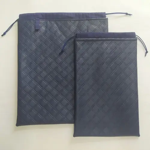 Kit Sacos Impermeáveis Roupas Limpas e Sujas - Azul Marinho