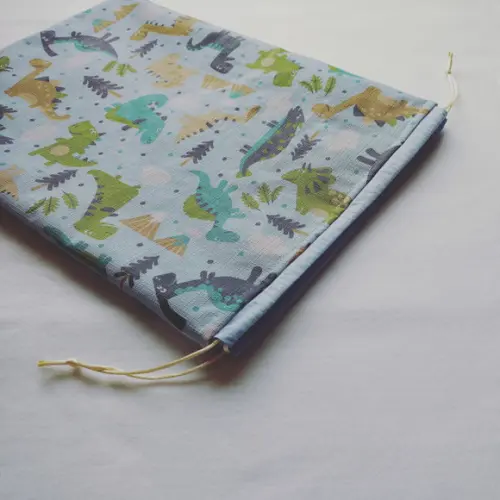 Kit Sacos Impermeáveis para Roupas 28x40 - Dinossauros