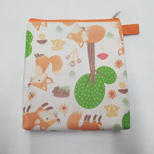 Necessaire com Visor Transparente m - Raposa