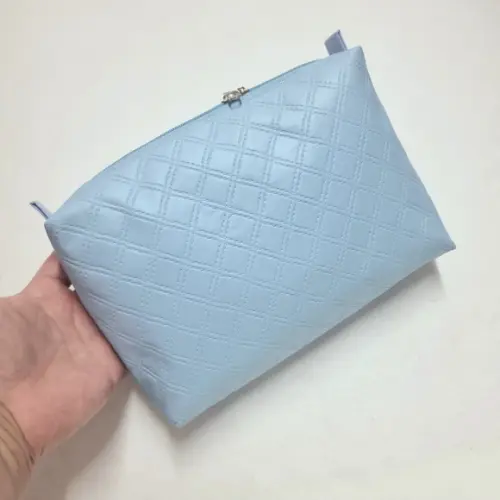 Necessaire Porta Fraldas e Lenço Umedecido - Azul Bebê