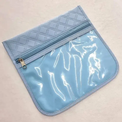 Porta Kit de Higiene - Azul Bebê