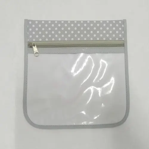 Porta Kit de Higiene - Cinza Poá