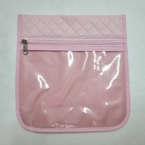Porta Kit de Higiene - Matelassê Dijon Rosa Bebê