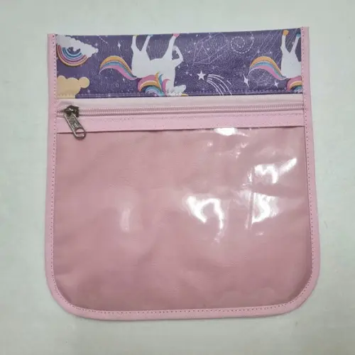 Porta Kit de Higiene - Unicórnio Roxo