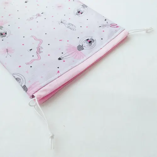 Saco Impermeável para Roupas 28x40 - Bailarinas