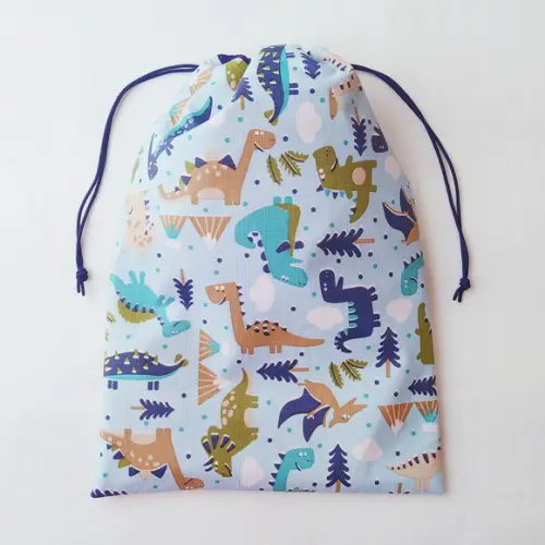 Saco Impermeável para Roupas 28x40 - Dinossauros