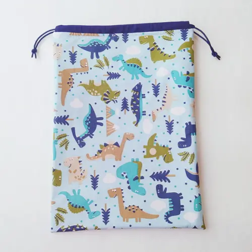 Saco Impermeável para Roupas 28x40 - Dinossauros
