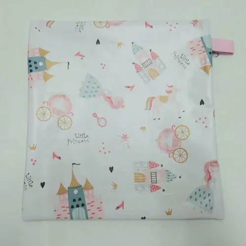 Saquinho Organizador Roupa Limpa - Princesa e Castelo