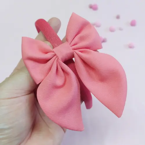 Tiara com Laço Bella Rosa