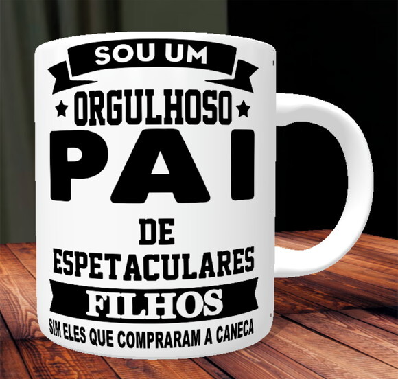 1 kit camisa + caneca personalizada