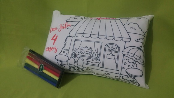Almofada para COLORIR
