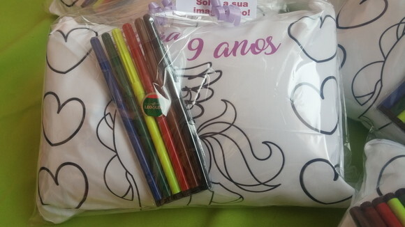 Almofada Para Colorir