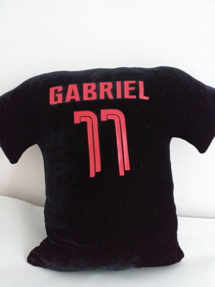 Almofadinha Formato Camisa de Futebol